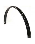 Spatbord achter Gazelle ROND zwart BAGAGEDRAGERBEVESTIGING- 31121430050