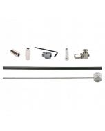 Remkabel XLC Shimano Rollerbrake oud type ZWART voorrem of achterrem compleet - 2500365075