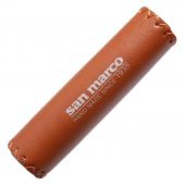 Handvat Batavus Selle San Marco 128mm leer honing bruin - 54274480
