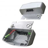Accu docking achterdrager Batavus / Sparta Entry B-series LOSSE AFDEKKAP zilver - 29111342