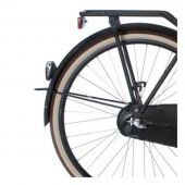 Spatbord achter Cortina 28 U4 jet black matt - C177528007