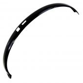 Spatbord achter Gazelle ROND korte spatlap zwart met kabelgeleiding e-bike - 311210300
