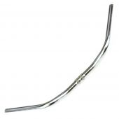 Stuurbocht Gazelle Stads 580mm ZILVER met ril voor handvatten