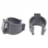Jasbeschermerclip 20mm alu frame zwart per stuk