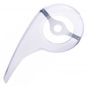 Kettingscherm Hesling Prisma smoke transparant 46T