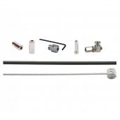 Remkabel XLC Shimano Rollerbrake oud type ZWART voorrem of achterrem compleet - 2500365075