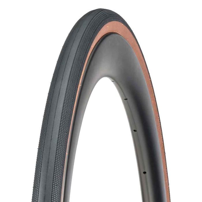 Buitenband Bontrager R3 Hard-Case Lite TLR 32-622 700x32c zwart/bruin vouwband - 578923