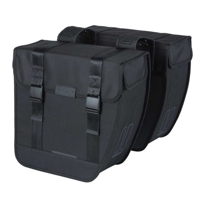 Dubbele fietstas Basil Tour XL zwart 35 ltr