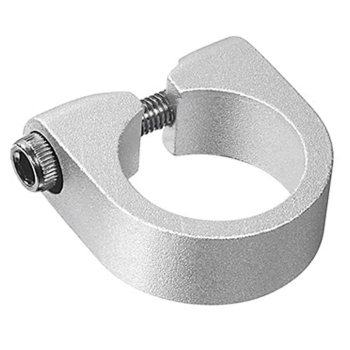 Zadelpenklem Ergotec 31,8mm zilver - 723565