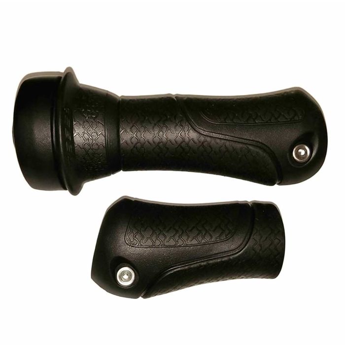 Handvatten Gazelle + bel ZWART 88mm rechter handvat