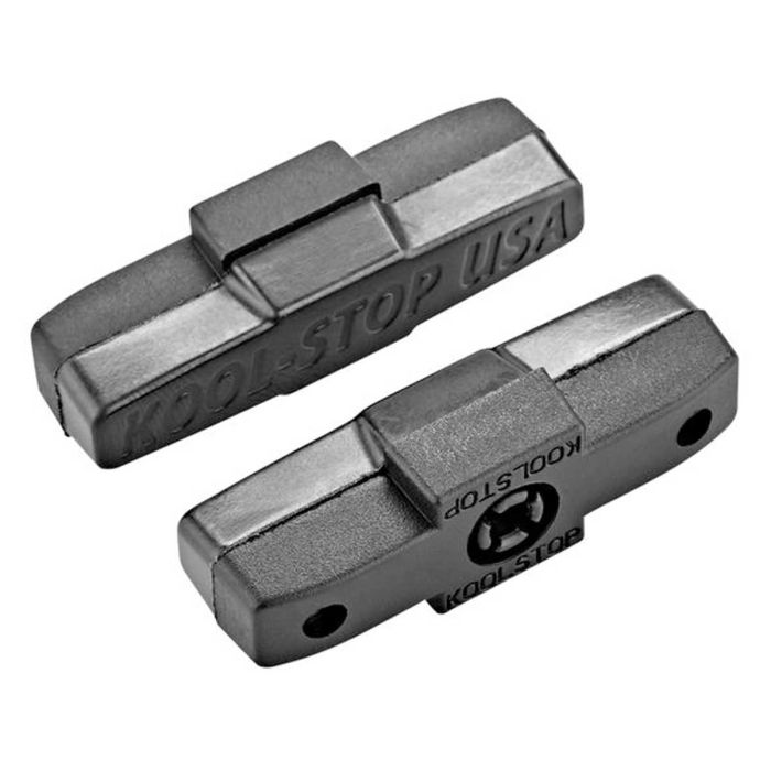Remblokken Koolstop zwart Magura HS11 / HS33 remrubbers, set a 2 stuks