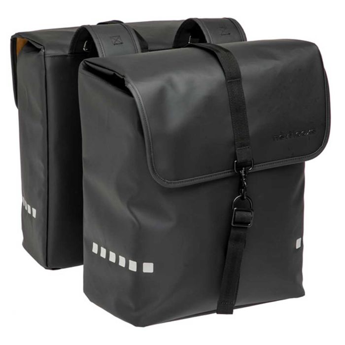Fietstas dubbel New Looxs Odense Double black 39L