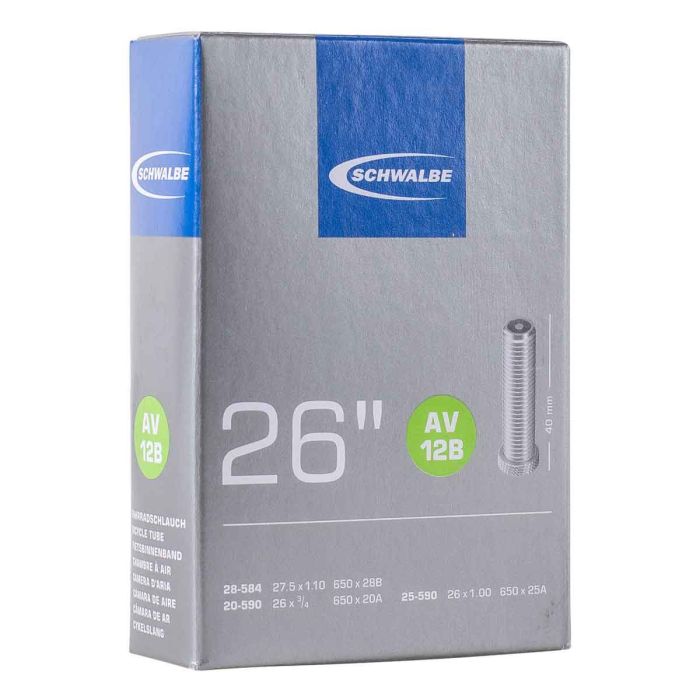 Binnenband Schwalbe AV12B 20/25-590 26x0.75-1.00 Auto ventiel