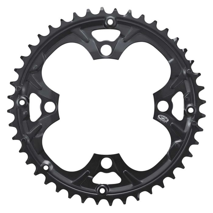 Kettingblad Shimano 44T 9v FC-M480 BCD 104mm 4-arm Deore zwart 3x9