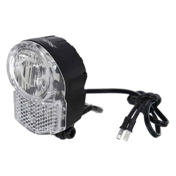 Koplamp XLC CL-D10 LED 25 lux naafdynamo zwart - 2500225070