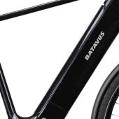 Accu afdekkap Batavus Finez Bosch Powertube BES3 Nero glans - 72882676