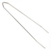 Spatbordstang Batavus / Sparta Apollo 55 RVS L=340mm zilver voorspatbord - 53400518