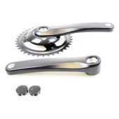Crankstel Cortina 38T zwart mat - C196728001