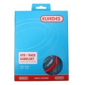 Versnellingskabel Elvedes MTB / Race ROOD compleet