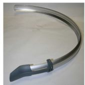 Spatbord achter Gazelle ROND zilver wafel - 31121360058