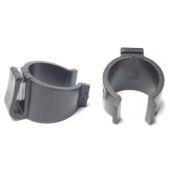 Jasbeschermerclip 20mm alu frame zwart