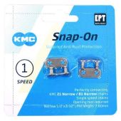 Kettingschakel KMC 1v narrow 1/2" x 3/32" EPT Snap smal set 2 stuks