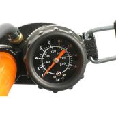 Fietspomp SKS Rennkompressor met manometer en EVA kop