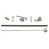 Remkabel XLC Shimano Rollerbrake oud type ZWART voorrem of achterrem compleet - 2500365075
