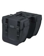 Dubbele fietstas Basil Tour zwart MIK 28 liter