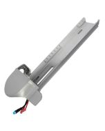 Accu docking Batavus / Sparta E-Motion Midrange 1x 4-polig zilver -  AM00236434 / 711070 / 29111399