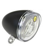 Koplamp Gazelle Spanninga Swingo zwart 6V-36V DC e-bike accuvoeding - 444468300