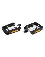 Pedalen Gazelle FP-972 aluminium binnenwerk zwart/zilver - 458816200