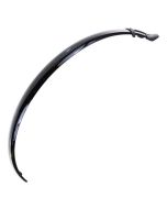 Spatbord achter Gazelle ROND zwart B50G  - 311217500