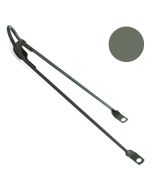 Spatbordstang achter met bumper Gazelle PuurNL Warm Grey / Clay green 818 mat - 312929181899