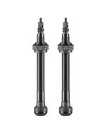 Ventiel tubeless Schwalbe 60mm SV frans zwart set a 2 stuks