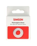 Velglint Simson katoen plak 16mm