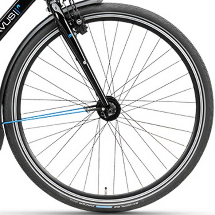 Velg Batavus Rodi Blaster 28" 36 gaats spaakgat 14 zwart geslepen 622x15c - 51500026