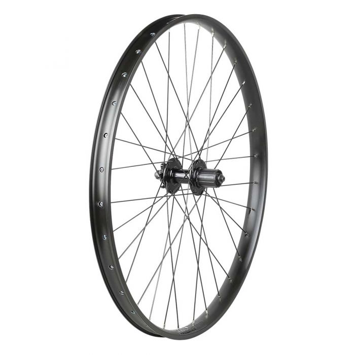 Achterwiel Bontrager / Trek 27,5" Alex MD35 135 schijfrem 6-bouts Shimano passing zwart - 599955