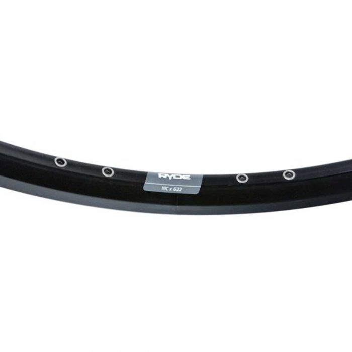 Velg Gazelle Ryde ZAC2000 28" ZWART 2x16 patroon 32 gaats spaakgat 14 ongeslepen