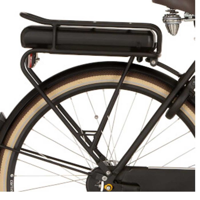 Achterdrager Cortina E-U4 Bafang jet black matt - C197028081