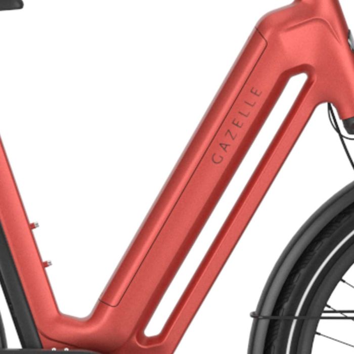 Accu cover Gazelle Eclipse Bosch Powertube 906 Metallic orange mat BES3 - 998616890699