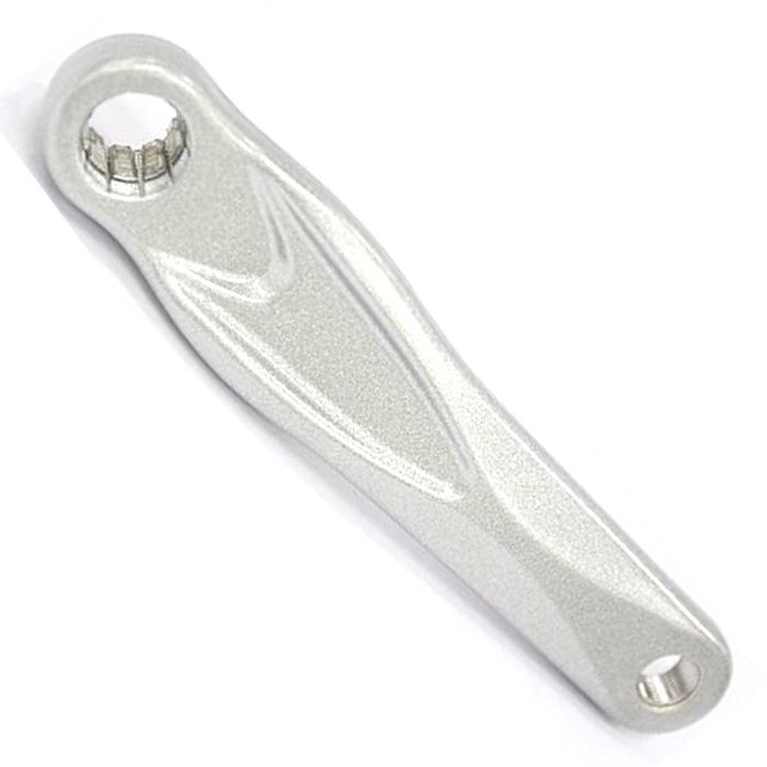 Crank Gazelle Miranda Alfa RECHTS zilver Bosch gen 2 / gen 4 - 37131620050