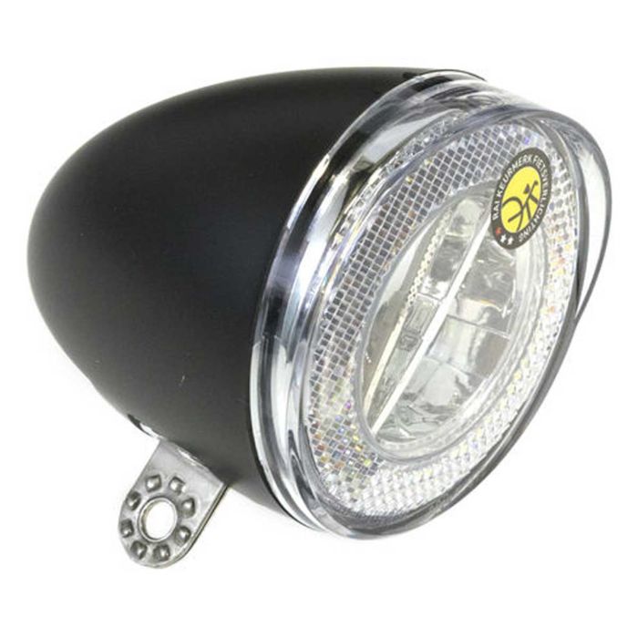 Koplamp Gazelle Spanninga Swingo zwart 6V-36V DC e-bike accuvoeding - 444468300