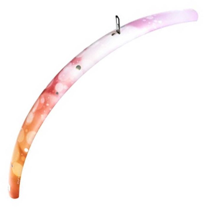 Spatbord voor Gazelle Miss Grace Powder Rose print C-lite 55mm - 311230000
