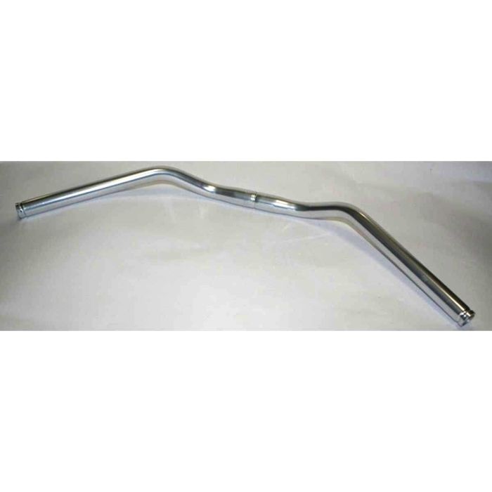 Stuurbocht Gazelle Trekking 590mm ZILVER met ril voor handvatten - 210130200