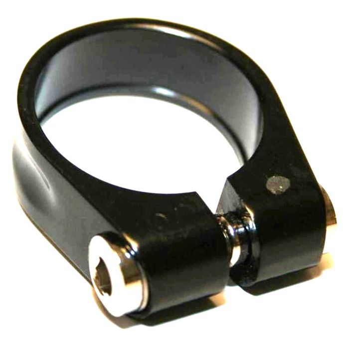 Zadelpenklem Gazelle 35,2 mm ZWART voor aluminium frames - 390308400