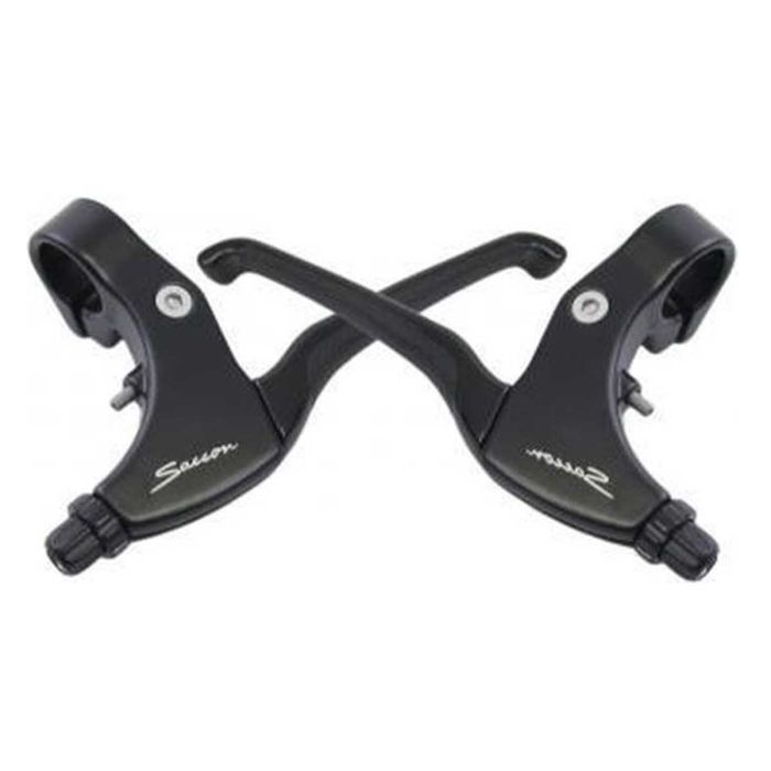 Remhendel set Saccon voor rollerbrake 4 vingers ZWART