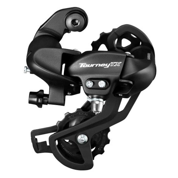 Achterderailleur Shimano Tourney TX RD-TX800-SGS 7v 8v padbevestiging zwart - ERDTX800SGSL