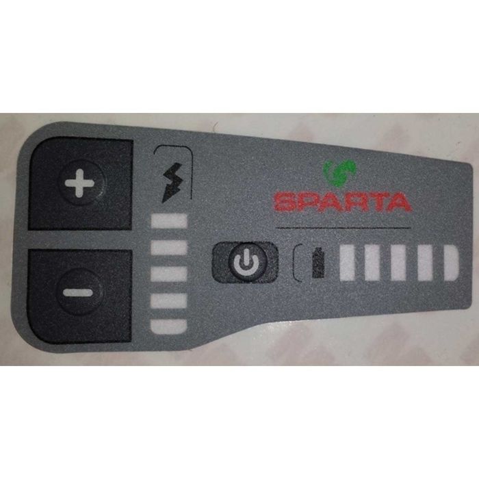 Bedieningsunit Sparta E-motion C3 losse sticker, grijs - 711529