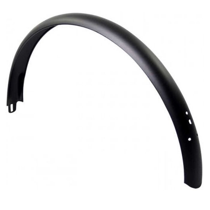 Spatbord achter Transport staal 58mm zwart mat